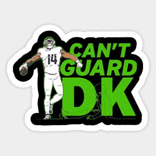 Dk Metcalf Can't Guard DK Sticker